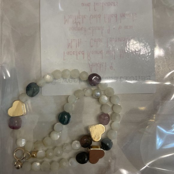 2/ $25 bundle Handmade natural bead Anklets - Picture 7 of 7